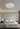 plafonnier annulaire blanc, plafonnier LED dimmable, lampe plafond minimaliste, éclairage moderne salon, luminaire design scandinave