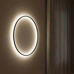 applique murale salon, applique murale noire et or, applique murale LED intégrée, applique murale design moderne, applique murale métal