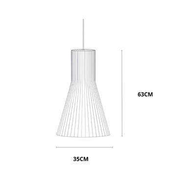 suspension en bois, lampe suspendue en bois, suspension plafond E27, luminaire en bois naturel, suspension réglable en hauteur, lampe pendante salle à manger, suspension pour salon