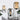 lampadaire industriel, lampe sur pied noir, éclairage métal vitrail, lampadaire E27 dimmable, lampe salon industrielle, lampadaire design moderne