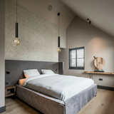 kit de suspension noir Cri, lampe pendante noire, suspension métal E27, luminaire réglable IP20, kit de suspension dimmable