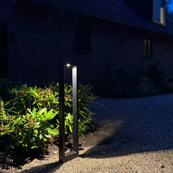 lampe d’extérieur sur pied, lampe de jardin moderne, luminaire extérieur LED, lampe de jardin noire, éclairage de jardin IP68