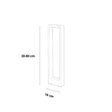 lampe d’extérieur sur pied, lampe de jardin moderne, luminaire extérieur LED, lampe de jardin noire, éclairage de jardin IP68