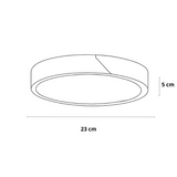 plafonnier scandinave, lampe plafond LED, plafonnier bois métal, lampe design chambre, plafonnier noir blanc