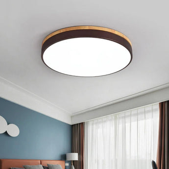 plafonnier scandinave, lampe plafond LED, luminaire nordique, plafonnier moderne, éclairage salon, lampe design aluminium, plafonnier chambre