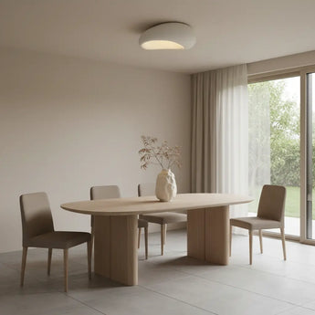 plafonnier Wabi Sabi, lampe plafond E27, luminaire minimaliste, plafonnier design, éclairage salon, lampe métal dimmable