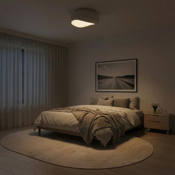 plafonnier Wabi Sabi, lampe plafond E27, luminaire minimaliste, plafonnier design, éclairage salon, lampe métal dimmable