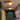 Plafonnier en bois design, vue de face