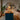 Suspension verre transparente, vue de face