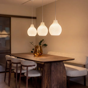 Suspension Organique, Blanche | Forma