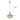 suspension en verre, lampe suspendue en verre, suspension en verre noir et or, suspension E27, suspension dimmable LED