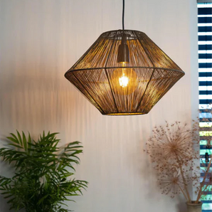 suspension bronze, suspension CHARLY, lampe suspendue E27, luminaire métal bronze, suspension dimmable LED, suspension ronde 50cm 40cm 30cm