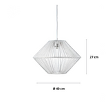 suspension bronze, suspension CHARLY, lampe suspendue E27, luminaire métal bronze, suspension dimmable LED, suspension ronde 50cm 40cm 30cm