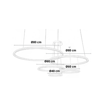 suspension design noire, lampe minimaliste, suspension LED dimmable, éclairage salle à manger, suspension cuisine îlot