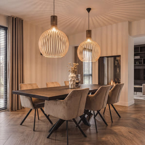 Suspension en bois ø35cm ø45cm ø55cm | Lignum