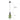 Suspension en verre, gros plan