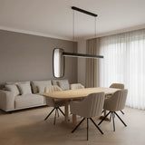 suspension minimaliste, lampe salle à manger, éclairage table à manger, suspension LED dimmable, lampe design moderne