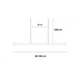 suspension minimaliste, lampe salle à manger, éclairage table à manger, suspension LED dimmable, lampe design moderne