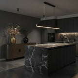 suspension minimaliste, lampe salle à manger, éclairage table à manger, suspension LED dimmable, lampe design moderne