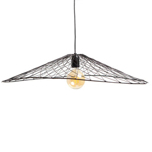 suspension industrielle OLIVER, lampe suspendue bronze noir, luminaire cuisine dimmable, suspension métal E27