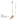 suspension chambre, lampe suspendue chambre, luminaire plafond chambre, suspension noire et or, suspension métal moderne