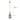 suspension en verre, lampe suspendue en verre, suspension E27 noire et or, luminaire en verre pour salon