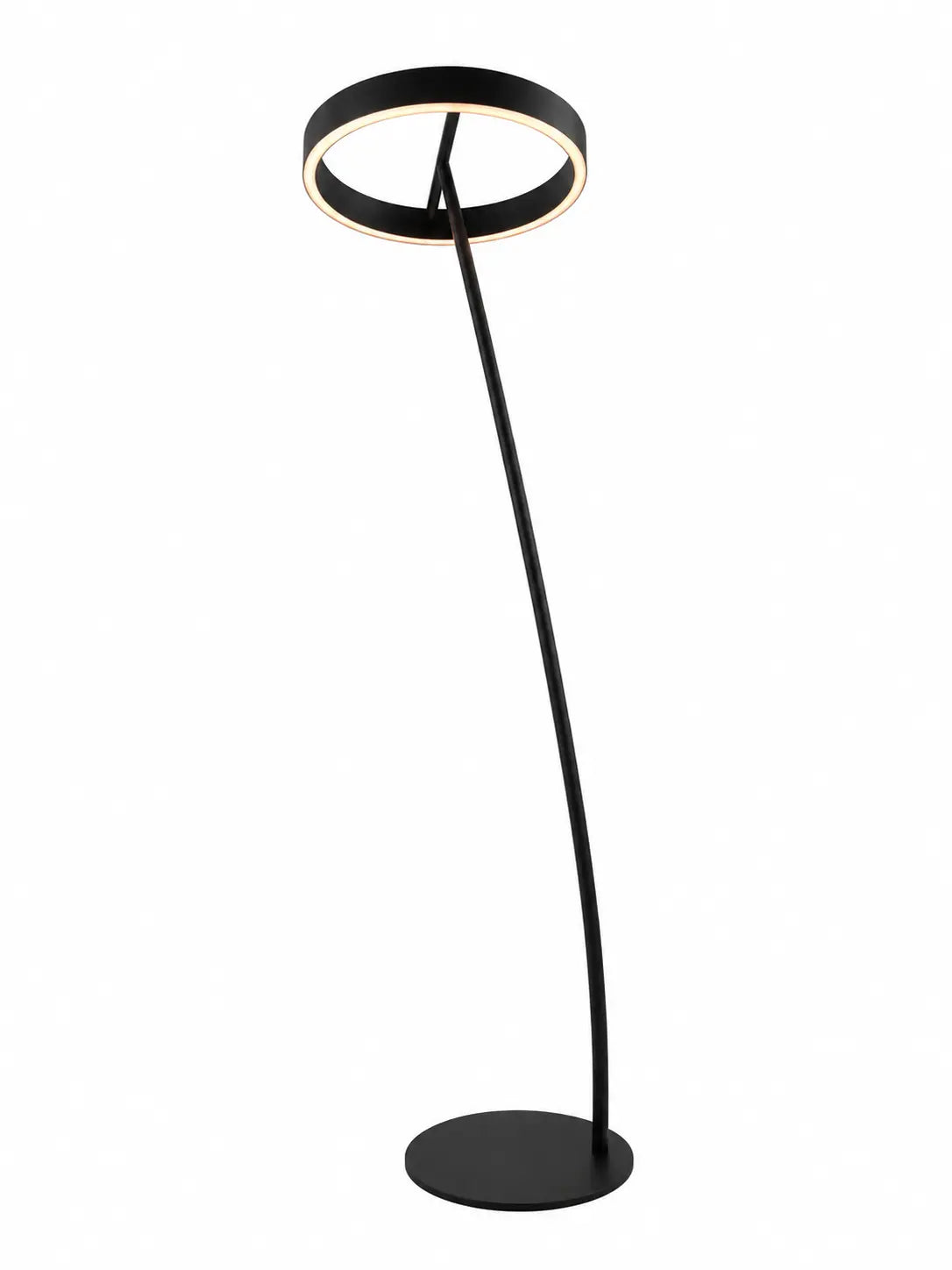 lampadaire arc noir solara photo produit