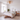 plafonnier en rotin ø65 cm dans une chambre scandinave lumineuse en journée