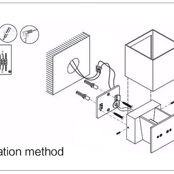 lampe extérieure avec capteur de mouvement, applique murale extérieure LED IP65, éclairage extérieur moderne avec capteur