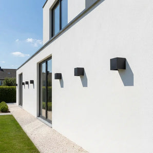 lampe extérieure avec capteur de mouvement, applique murale extérieure LED IP65, éclairage extérieur moderne avec capteur