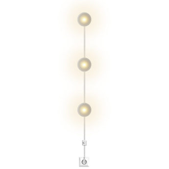 système d’éclairage DOTS, système d’éclairage modulaire, éclairage moderne DOTS, luminaire métal bronze antique, éclairage plafond et mur, éclairage intérieur design, éclairage d’ambiance moderne