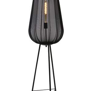 lampadaire plumeria, lampadaire noir, luminaire sur pieds, lampadaire design, lampe sur trépied, éclairage intérieur, lampadaire moderne, lampadaire 42x132, lampe déco