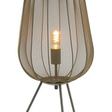 lampe table plumeria, lampe vert foncé, luminaire vert, lampe de table design, éclairage intérieur, lampe décorative, lampe moderne, lampe 34x60