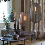 lampe table plumeria, lampe vert foncé, luminaire vert, lampe de table design, éclairage intérieur, lampe décorative, lampe moderne, lampe 34x60