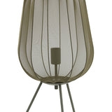 lampe table plumeria, lampe vert foncé, luminaire vert, lampe de table design, éclairage intérieur, lampe décorative, lampe moderne, lampe 34x60