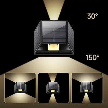 Lampe d'extérieur, éclairage extérieur, énergie solaire, applique murale, éclairage extérieur à énergie solaire