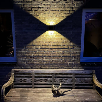 Lampe d'extérieur, éclairage extérieur, énergie solaire, applique murale, éclairage extérieur à énergie solaire