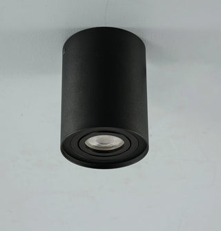 spot de plafond noir lysrum avec douille gu10