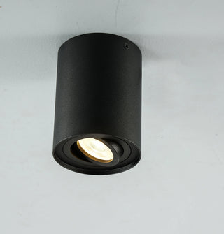spot de plafond noir lysrum, photo studio