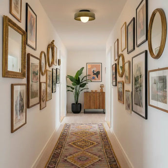 plafonnier verre rond, applique murale en verre, luminaire plafond ou mur G9, lampe en verre dimmable, éclairage d’ambiance en verre, luminaire intérieur IP20