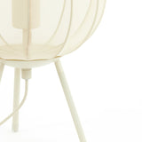 lampe table plumeria, lampe sable, luminaire sable, lampe de table design, éclairage intérieur, lampe décorative, lampe moderne, lampe 25x45
