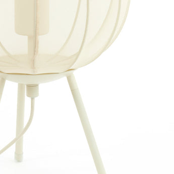 lampe table plumeria, lampe sable, luminaire sable, lampe de table design, éclairage intérieur, lampe décorative, lampe moderne, lampe 25x45
