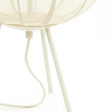 lampe table plumeria, lampe sable, luminaire sable, lampe de table design, éclairage intérieur, lampe décorative, lampe moderne, lampe 34x60