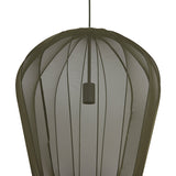 suspension plumeria, suspension vert foncé, luminaire métallique, suspension 50x60, lampe plafond vert, suspension design, suspension moderne