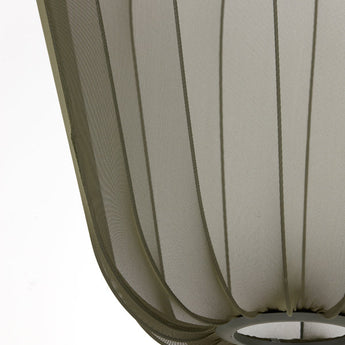 suspension plumeria, suspension vert foncé, luminaire métallique, suspension 50x60, lampe plafond vert, suspension design, suspension moderne