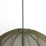 suspension plumeria, suspension vert foncé, luminaire métallique, suspension 50x60, lampe plafond vert, suspension design, suspension moderne