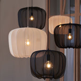 suspension plumeria, suspension noir, suspension 60x45, lampe plafond noir, luminaire métallique, suspension design