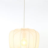 suspension plumeria, suspension sable, luminaire gaze, suspension 40x30, lampe plafond sable, suspension design, suspension moderne
