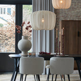 suspension plumeria, suspension sable, suspension 50x37, luminaire métallique, lampe plafond sable, suspension design, suspension moderne