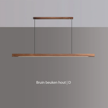 suspension en bois, lampe îlot de cuisine, suspension minimaliste, suspension LED dimmable, lampe salle à manger, éclairage cuisine